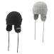 ti-si-DC вязаная шапка мужской женский 24 KNIT EARFLAP BEANIE DBE244239