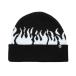 tes этикетка DEATH LABEL вязаная шапка мужской женский Beanie FIRE [ внутренний стандартный товар ]