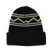 ti-si-DC вязаная шапка мужской женский 25 RETRO PATTERN BEANIE Beanie DBE254238-BLK [ внутренний стандартный товар ]