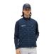  Munsingwear (Munsingwear) Golf одежда внешний лучший мужской ARTECH SHELL HEAT NAVI средний хлопчатник внешний лучший MG5FVE23M [2025 год осень-зима модель ]