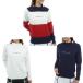  Tommy Hilfiger Golf (TOMMY HILFIGER GOLF) Golf одежда свитер женский мармешлоу Touch кабель рисунок с высоким воротником вязаный THLA582 [2025 год осень-зима модель ]
