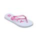  Roxy ROXY пляжные шлепанцы Junior Kids RG VIVA SPARKLE пляжные шлепанцы ARGL261263-WPN [ внутренний стандартный товар ]
