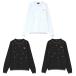  Callaway (Callaway) Golf одежда свитер женский Rav Callaway Heart вышивка вырез лодочкой вязаный C26218203 [ внутренний стандартный товар ][2026 год осень-зима модель ]