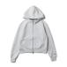  New Era (NEW ERA) Golf одежда блузон женский GFW TECH SW FZ HOODIE SQ LOGO OAT 15129387 [ внутренний стандартный товар ][2026 год осень-зима модель ]