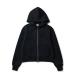  New Era (NEW ERA) Golf одежда блузон женский GFW TECH SW FZ HOODIE SQ LOGO BLK 15129388 [ внутренний стандартный товар ][2026 год осень-зима модель ]
