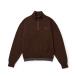  New Era (NEW ERA) Golf одежда свитер женский GFW KNIT HALF-ZIP PO JAQ LOGO BWOO 15129412 [ внутренний стандартный товар ][2026 год осень-зима модель ]
