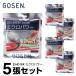  Gosen soft теннис передний . предназначенный струна микро энергия SS401BK [5. комплект ] GOSEN