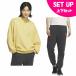  Adidas тренировочный одежда верх и низ в комплекте женский WORDING LOOSE FIT FRENCHTERRY CREW SWEATSHIRT+PANTS JG8173 KTX50+JG8145 KTX51 adidas