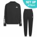  Adidas (adidas) тренировочный одежда верх и низ в комплекте Junior WORD Crew тренировочный +WORD брюки VM704-KA3779+HM245-KA1323