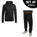  Adidas (adidas) спорт одежда тренировочный верх и низ в комплекте мужской игра &amp;go- тренировка Parker + брюки JZ5895 KUA81+JY2479 KUA80