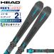  head (HEAD) лыжи круговой 2 позиций комплект мужской женский Shape V1+SLR 9 GW лыжи + крепления круговой 
