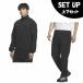  Adidas (adidas) спорт одежда джерси верх и низ в комплекте мужской 3 STRIPES REGULAR FIT DOUBLE KNIT TRACKTOP+TRACK PANT KR6432 DH100+KR6436 DP187