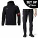  Under Armor (UNDER ARMOUR) спорт одежда джерси верх и низ в комплекте мужской UA KNIT FULL-ZIP JACKET+UA KNIT PANTS 6015053-001+6015056-001
