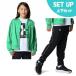  Under Armor джерси верх и низ в комплекте Junior UA TRACK NOVELTY JACKET+UA TRACK NOVELTY PANTS 6001355-340+6001356-001 UNDER ARMOUR