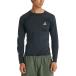  Volcom (VOLCOM) Rush Guard длинный рукав мужской PISTOL STONE LS RASH VLY261017-BLK [ внутренний стандартный товар ]