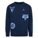  Jordan JORDAN тренировочный футболка Junior 24HO J SM SHINE Crew 95D545-U90 sc