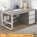 �p�\�R���f�X�N �f�X�N �� �w�K�� �׋��� ������� L���^100cm  120cm 140cm PC�f�X�N �I�t�B�X�f�X�N �Q�[�~���O�f�X�N �g���₷�� �������� �l�C �֘A�摜4
