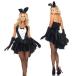  костюм кролика ba колено костюмированная игра костюм S~XXL женский костюмы Halloween ba колено костюм комплект маскарадный костюм 