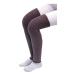 [ bulk buying ×5 piece set ] Pacific supply knee attaching soft leg warmers scorching tea free size 2 sheets 1 collection 