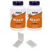 2 шт. комплект Now Foods, никотиновая кислота, 500 mg, 100 Capsule 