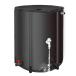 FTWIND дождь резервуар для бытового использования 50L?1000L выбор возможность сборник вода контейнер . резервуар ( чёрный, диаметр 40cm* высота 78cm(100L))
