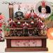  doll hinaningyo three step decoration stylish [ beautiful . flower .]. person decoration 3 step step decoration hinaningyou .. sama ....