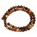  натуральный камень Power Stone g3-1784A этот месяц 46%OFF красный k утечка jasper 6mm~7mm 1 полосный 38cm через . игла, инструкция,1m резина имеется бесплатная доставка иметь 