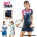  tennis wear skirt lady's One-piece badminton running wear sport wear short sleeves ventilation . sweat speed . for summer training wear jo silver g motion put on 