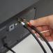 RCA�P�[�u�� 1m �m�C�Y�ɋ���4�d�V�[���h�P�[�u���\�� 24K�����b�L�v���O 26AWG���� 2RCA �I�[�f�B�I �X�s�[�J�[ �A���v RC10-800RSB �֘A�摜5