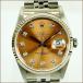 ROLEX ロレックス デイトジャスト 16234G K18WG ピンク文字盤 時計 YA0111