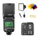 Godox V860II-N TTL GN60 High Speed Sync 1/8000s Camera Flash Speedlight,1.5s Recycle time,650 Full Power Pops with 2000mAh Li-ion Battery Compatible f