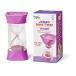hand2mind Jumbo 10 Minute Sand Timer with Soft Rubber End Caps, Hourglass Timer, Visual Timer for Toddlers, Time Out Timer, Game Timer, Calm Down Corn