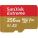 SanDisk 256GB Extreme microSDXC UHS-I ꡼ with ץ - C10, U3, V30, 4K, 5K, A2, Micro SD - SDSQXAV-256G-GN6MA