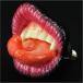 MMS-NB178 ���å� GOODS �ʥ�С��ܥ�� BRATTY LIP Split tongue �Х����顼 �ϥˡ��ȥ�å� HDŹ