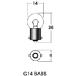 ڥ᡼߸ˤ A7513 M&H ޥĥ ⥷󥰥 12V8W 󥫡 (ꥢ) (2) SPŹ