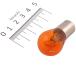 1P3103OR M&amp;Hmatsusima застежка одная лампочка 12V21W указатель поворота / Stop лампочка ( orange ) (1 шт продажа )