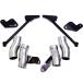 35208doremi коллекция 4шт.@ muffler для выше модель удлинение труба комплект Z900RS металлизированный JP магазин 