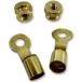 [ Manufacturers stock equipped ] AM-060 Guts chrome Vintage plug cord for plug cap all-purpose brass JP shop 