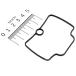 [ немедленная уплата ] ZK-W13540429900 W13540429900 Kijima ke-hinKEIHIN #W1354-042-9900 PWK28 float камера прокладка JP магазин 