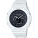 カシオ　G-SHOCK  　 メンズ腕時計 デジタル・アナログコンビネーションモデル 樹脂バンドGA-2100-7AJF   新品　国内正規品 カシオーク 八角形  ホワイト