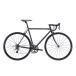 FUJI Fuji BALLADRΩba Lad Omega 540mm 173-180cm матовый черный Kuromori urban мотоцикл Street load 