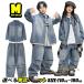  Denim Kids танцевальный костюм выставить hip-hop Denim жакет Denim брюки брюки-карго dabo хлеб большой размер свободно полоса рубашка без рукавов 