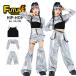 k-pop костюм серебряный Kids танцевальный костюм выставить hip-hop .... tops девочка топ серебряный кожаный салон ntsu глянец короткий брюки нога War 