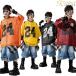  Kids танцевальный костюм чёрный красный желтый ore-ji зеленый hip-hop Baseball костюм поясница шт способ футболка Denim брюки выставить ребенок одежда девочка мужчина Kids fasho