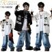  Kids танцевальный костюм Denim брюки ребенок одежда тренировка надеты hip-hop поясница шт способ верх и низ в комплекте короткий рукав Zip рубашка джинсы танцевальный костюм Kids девочка мужчина HIPHOP Mai шт. 