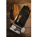 KADOYA ( Kadoya ) [ROX GLOVE-PL блокировка s перчатка перфорированная кожа ] цвет : черный / Brown женский размер . есть кожа перчатка 