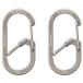 [.. пачка бесплатная доставка ] Night I zNITE IZEkalabinaNI59182 Gkalabina-#1 2P G-SERIES DUAL CHAMBER CARABINER серебряный 