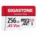 GIGASTONE microSDXC карта 256GB SD футляр для карточек имеется UHS-I U1 A1 спецификация максимальный считывание брать . скорость 100MB/s 4K &amp; Full HD видео фотосъемка соответствует GJMX-256GA1U3R