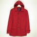  как новый Tommy Hilfiger TOMMY HILFIGER мужской melt n полупальто "даффл коут" XL меньше зима предмет красный внутри сторона стеганое полотно капот съемный талант 