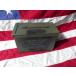  вооруженные силы США сброшенный товар . лекарство коробка AMMO BOX ящик для инструментов и т.п. M Anne mo жестяная банка 149x
